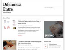 Tablet Screenshot of diferenciaentre.net